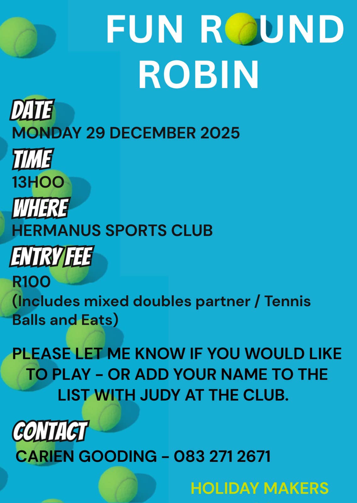 Hermanus Sports Club | Hermanus
