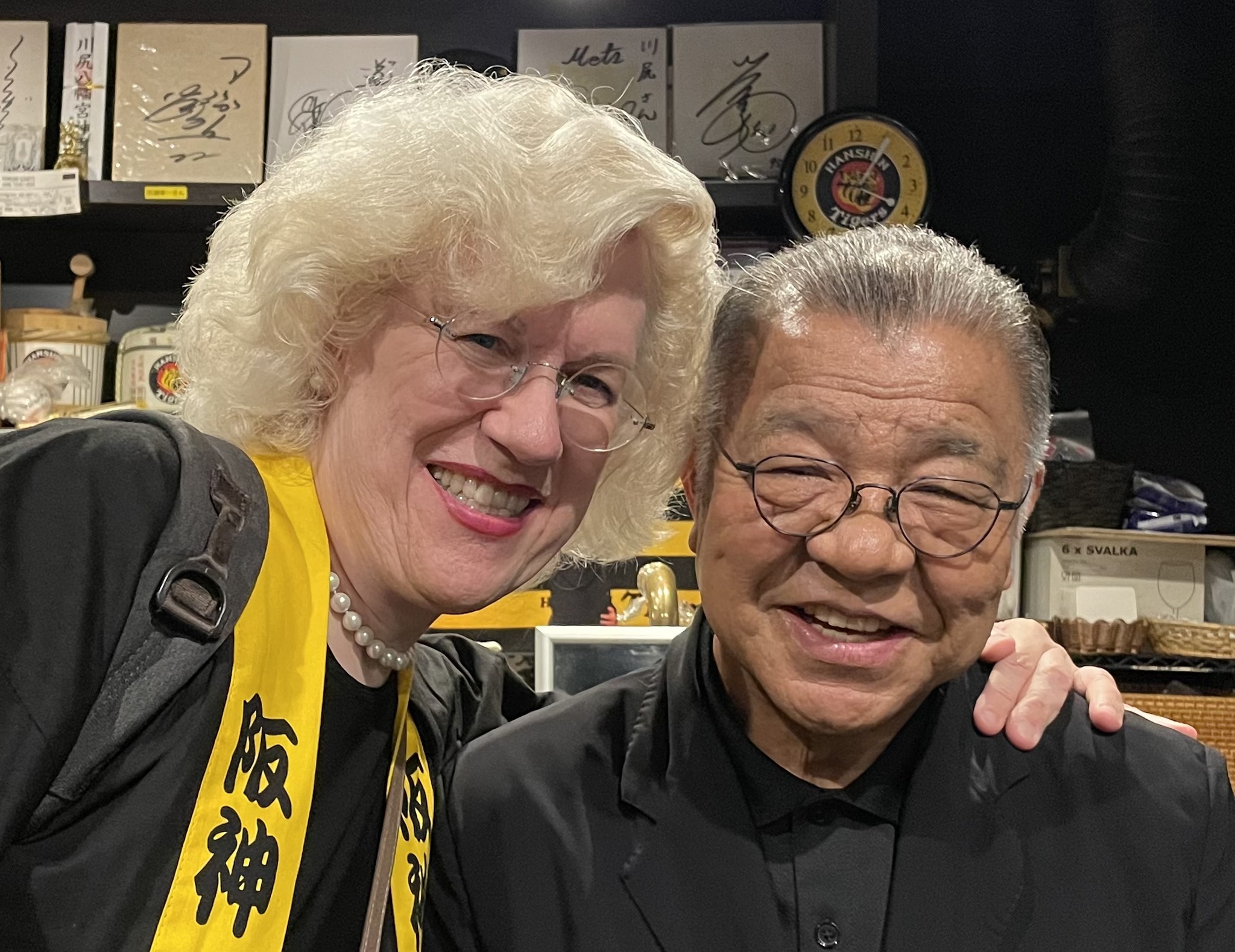 Meeting Mr. Tigers, Masayuki Kakefu, at Tokyo