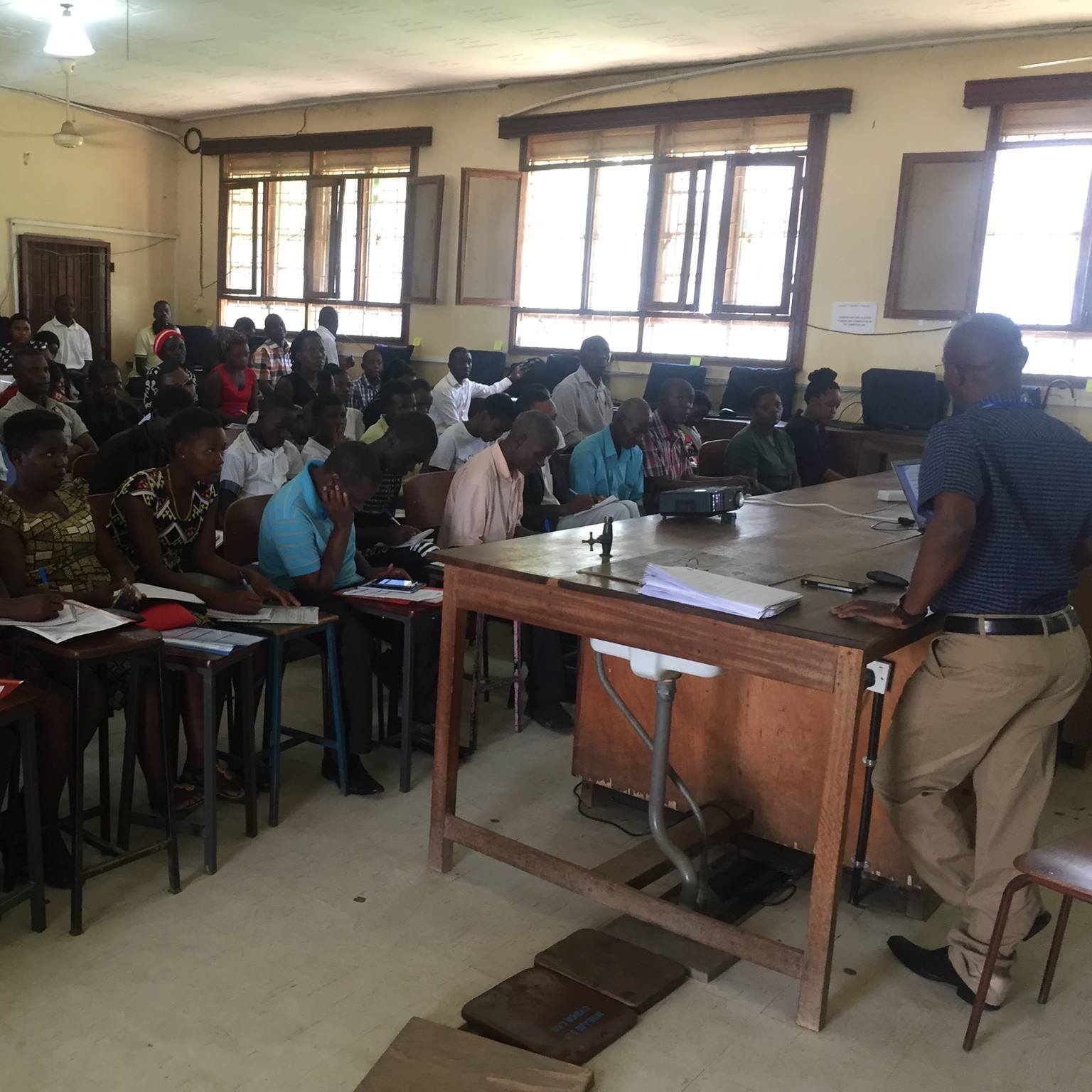 UCC ICT... - UCC ICT Skills Training Workshop at Ndejje SSS.