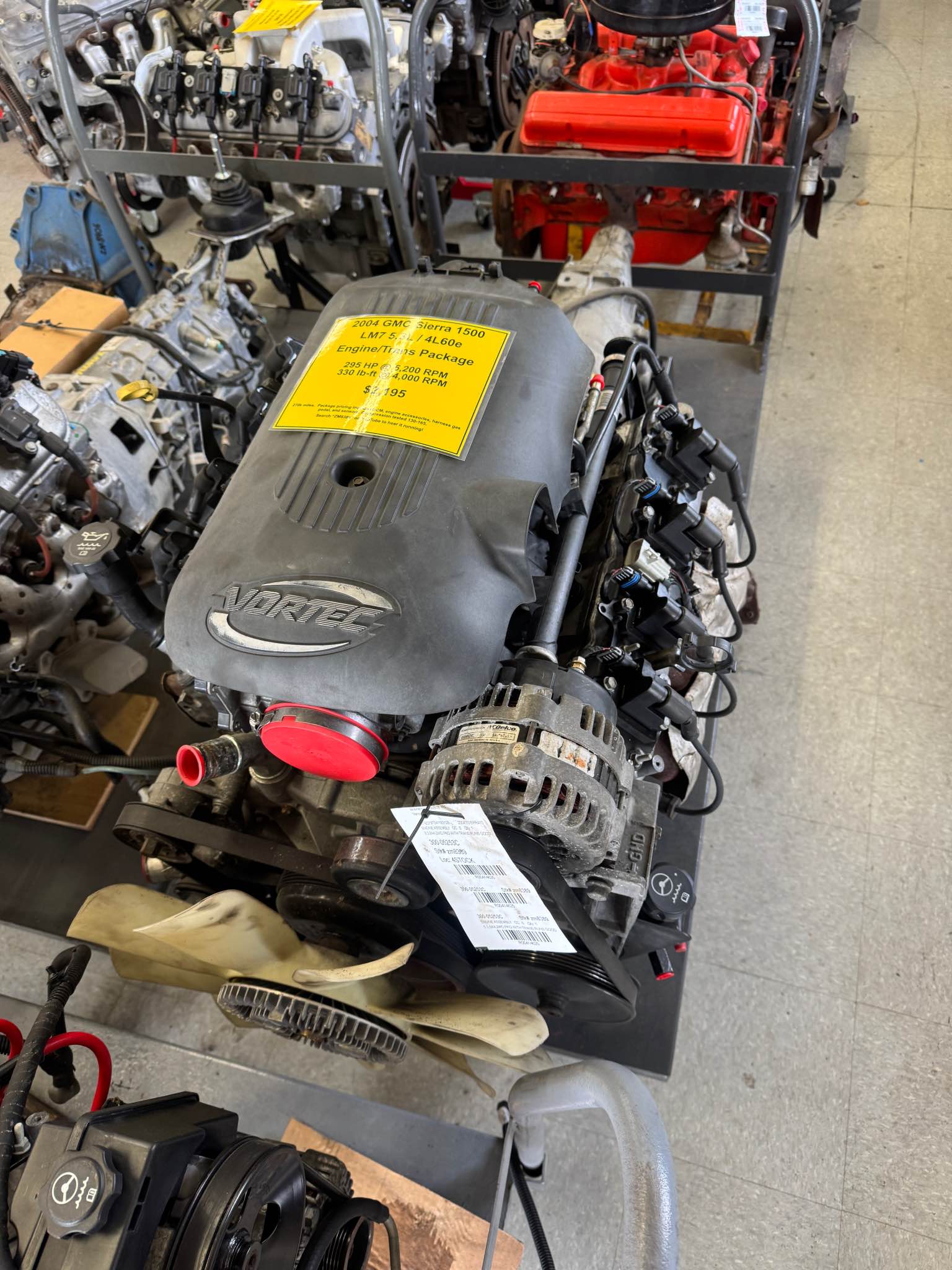 5.3L LM7 & 2WD 4L60e LS Engine/Transmission Swap Package - Car Engines ...