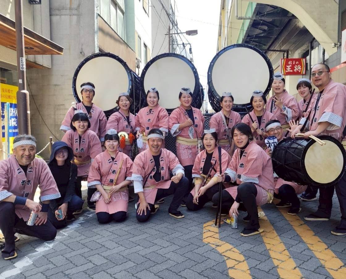 遅くなりましたが、5/10(日) #浅草橋紅白マロニエまつり の出演報告