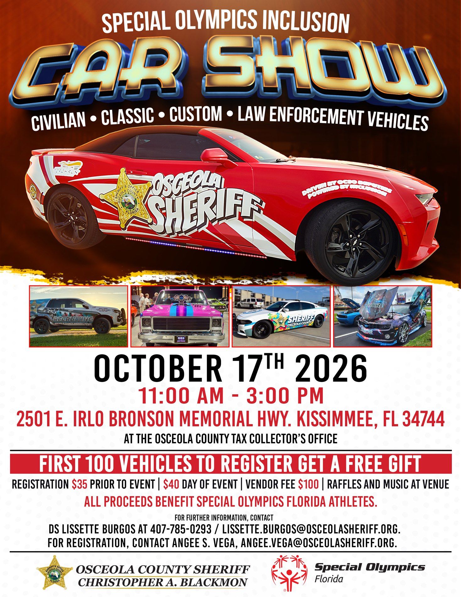 Special Olympics Inclusion Car Show