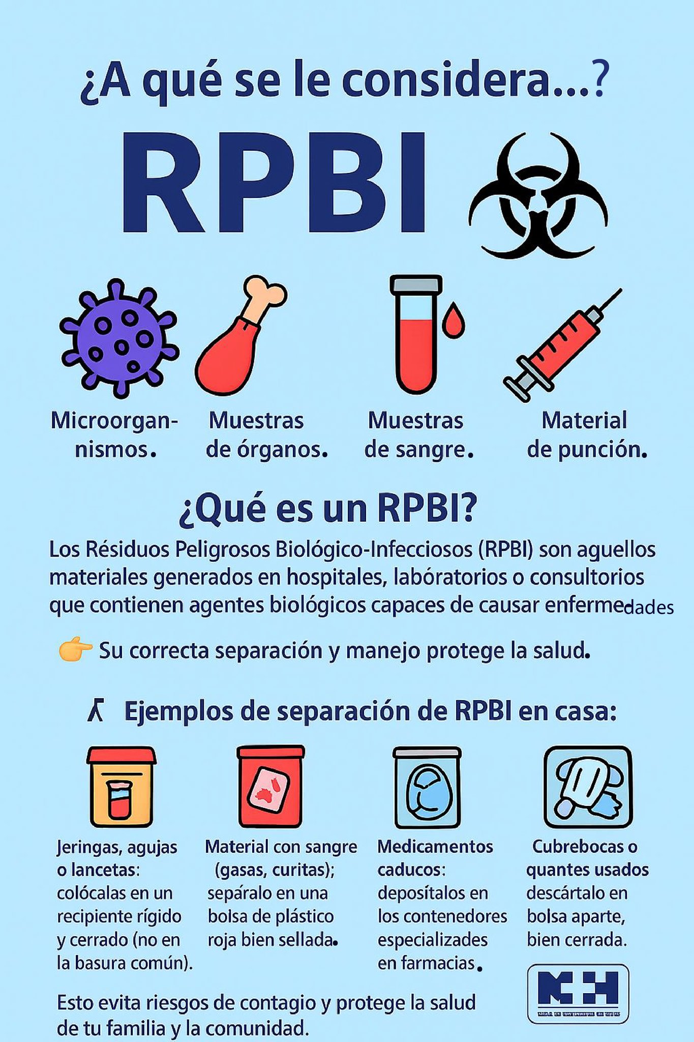 Medical - 🔴 ¿Sabes qué es el RPBI? 🔬 Los Residuos Peligrosos Biológico ...