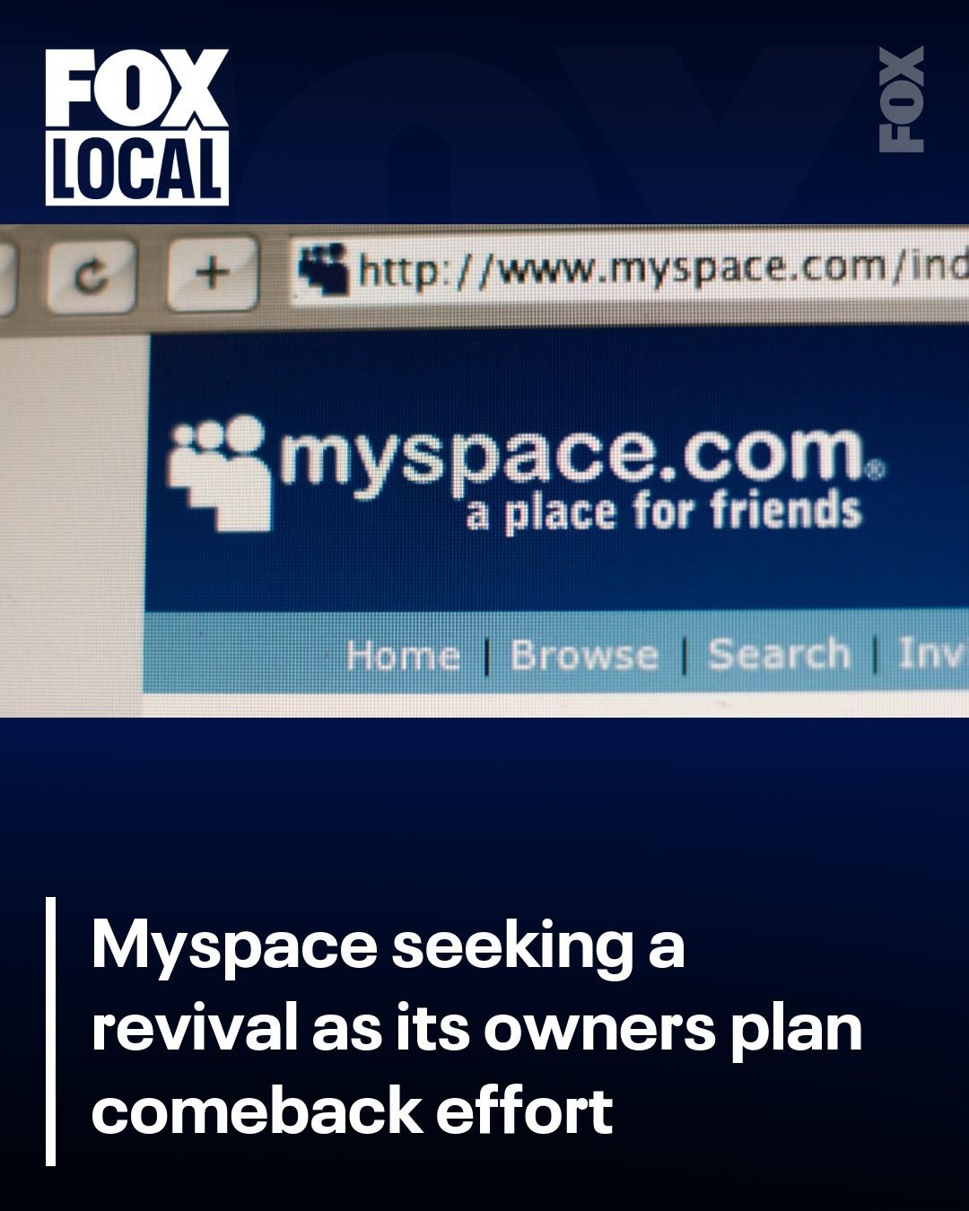 Myspace could soon make a comeback after nearly two decades on the
