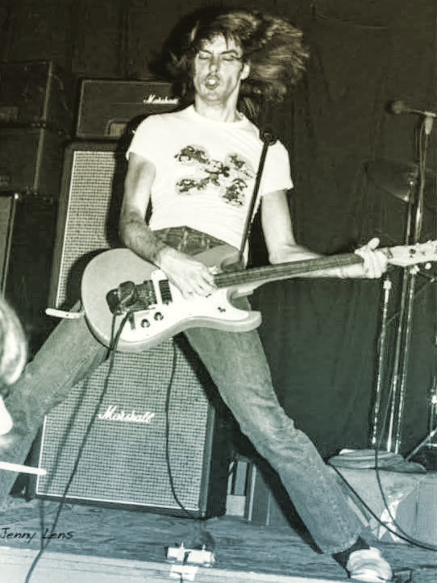 Johnny Ramone, Toronto, 1979. Here's Johnny at El Mocambo in