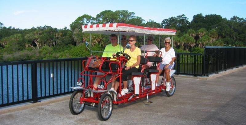 Free legacy trail surrey rides in Sarasota County