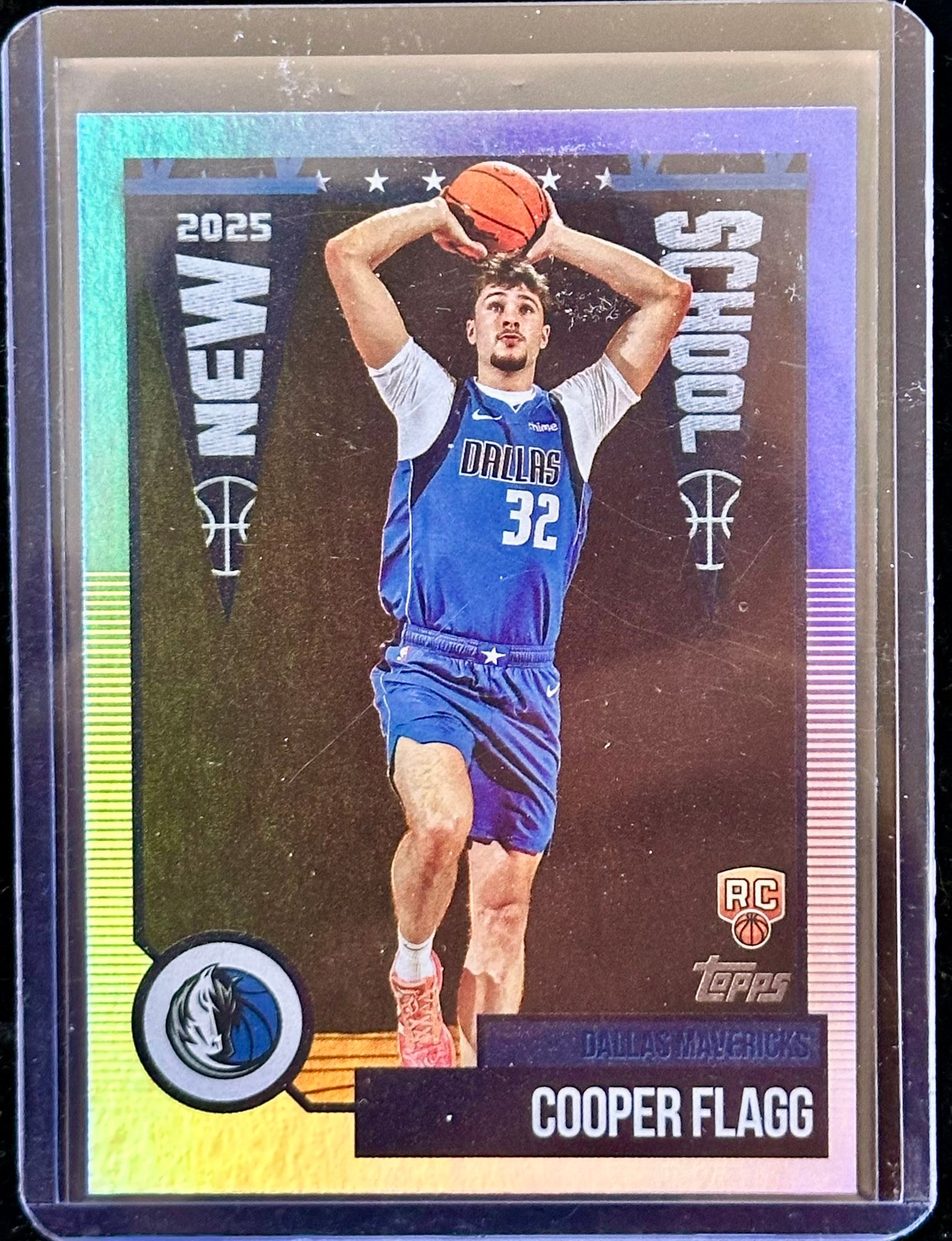 Cooper Flagg Dallas Mavericks Holographic Card