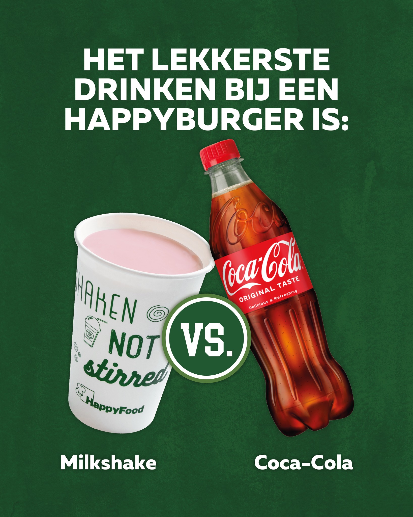 HappyFood - Team milkshake of team Coca-Cola… wat kies jij bij je ...