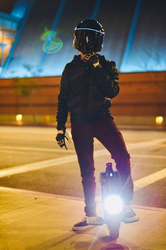 Night Riding with INMOTION V10~ #inmotionv10 #inmotionv10f 