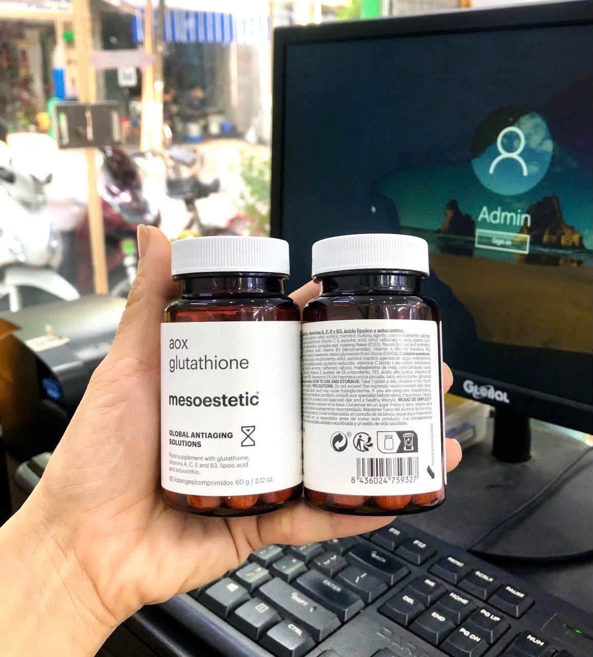aox glutathione 🧝🏻‍♀️🧝🏻‍♀️🧝🏻‍♀️Viên uống ngậm trắng da Mesoestetic chống lão hóa, đẹp da ✨ Có một kiểu đẹp mà ai cũng thích: Không cần makeup nhiều nhưng da vẫn trắng sáng, mịn korean cosmetics near me Retatrutide:20mg Vial + BAC Water 3ml Micc+B12