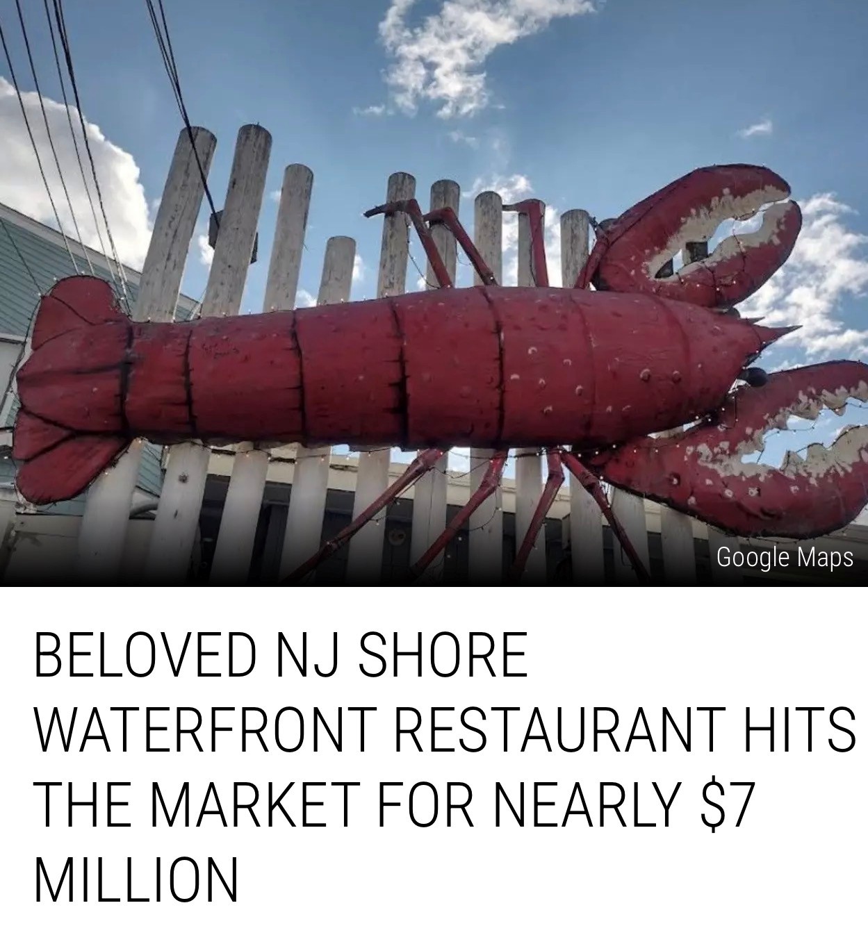 92.7 - This popular Shore spot is on the market. Locals are hoping the ...