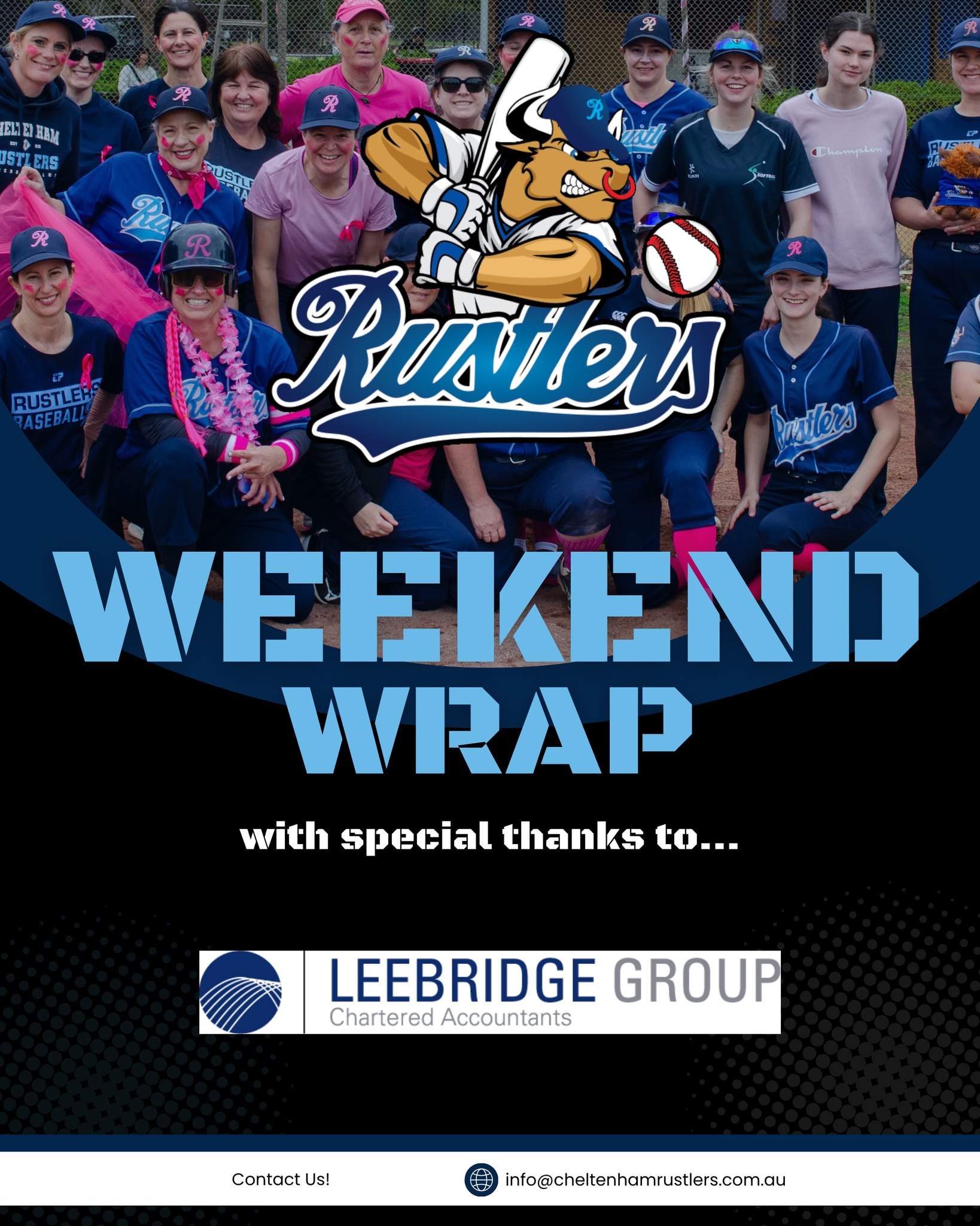 ☀ WEEKEND WRAP |... - Cheltenham Rustlers Baseball Club | Facebook