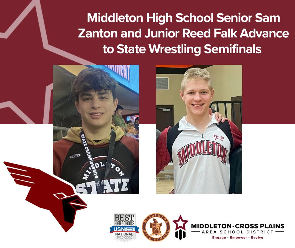 Middleton-Cross - Middleton High School senior Sam Zanton and junior ...