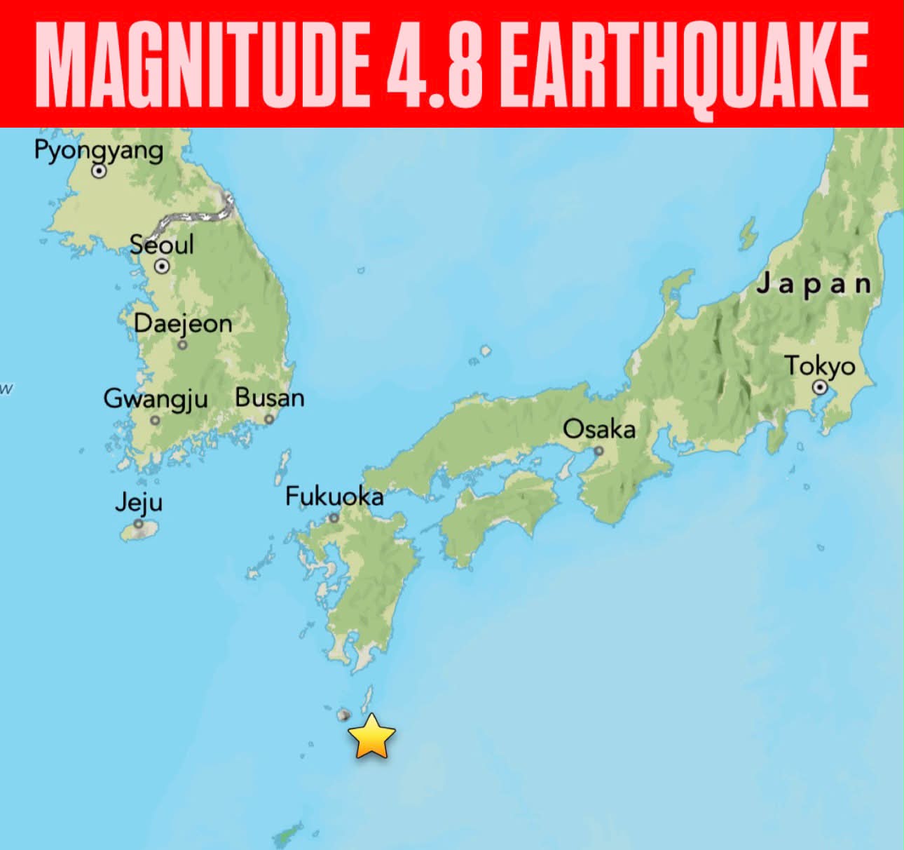 fukuoka earthquake today