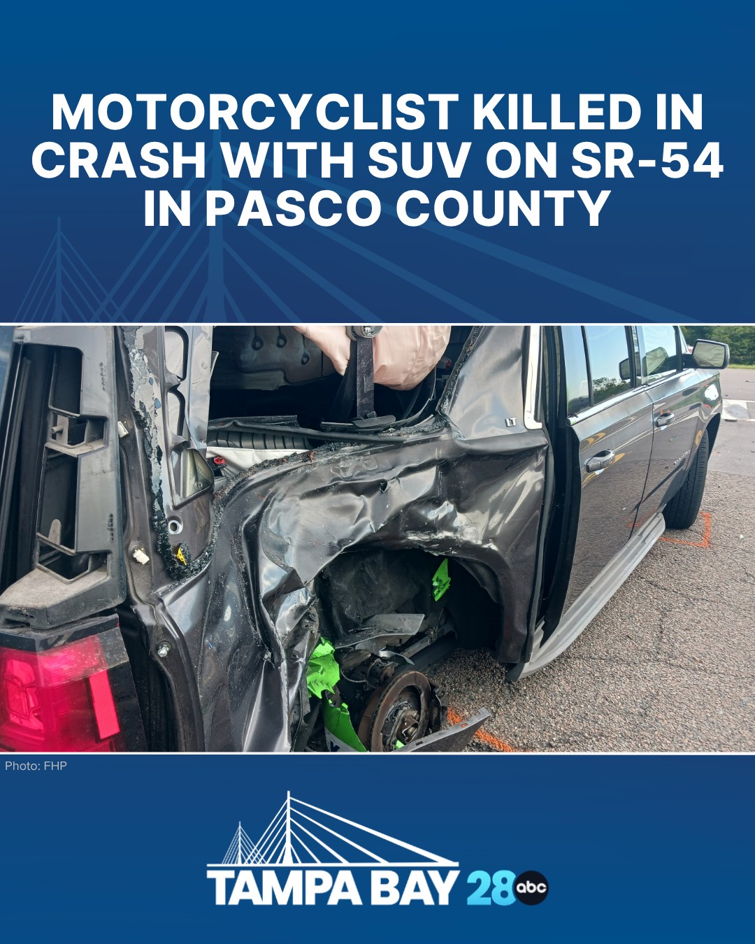 Troopers said the crash happened at the intersection of Player
