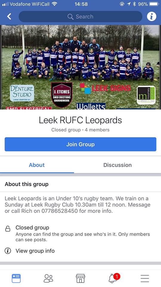 Leek RUFC Leopards