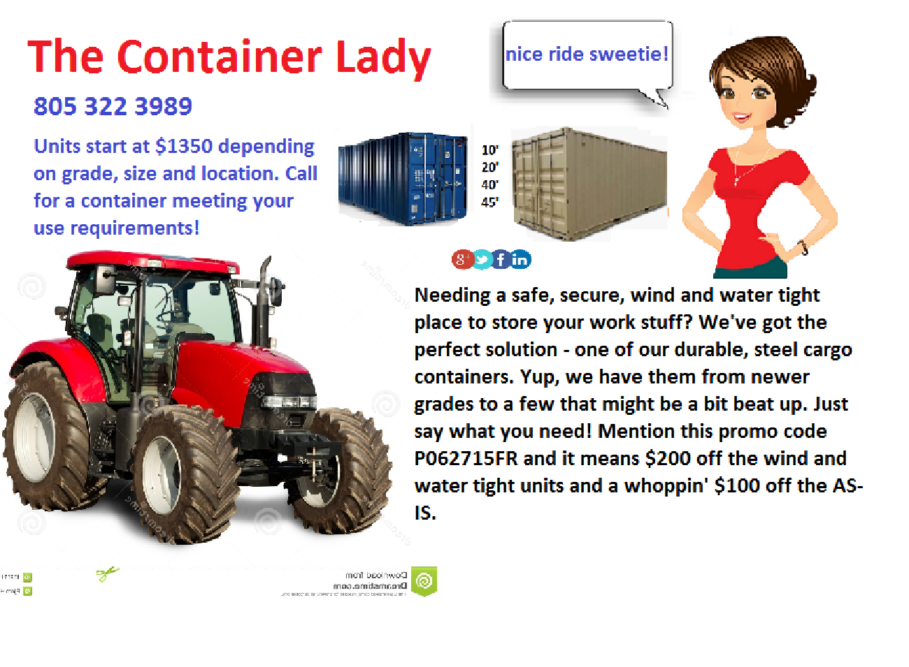 The Container Lady added a new photo. - The Container Lady