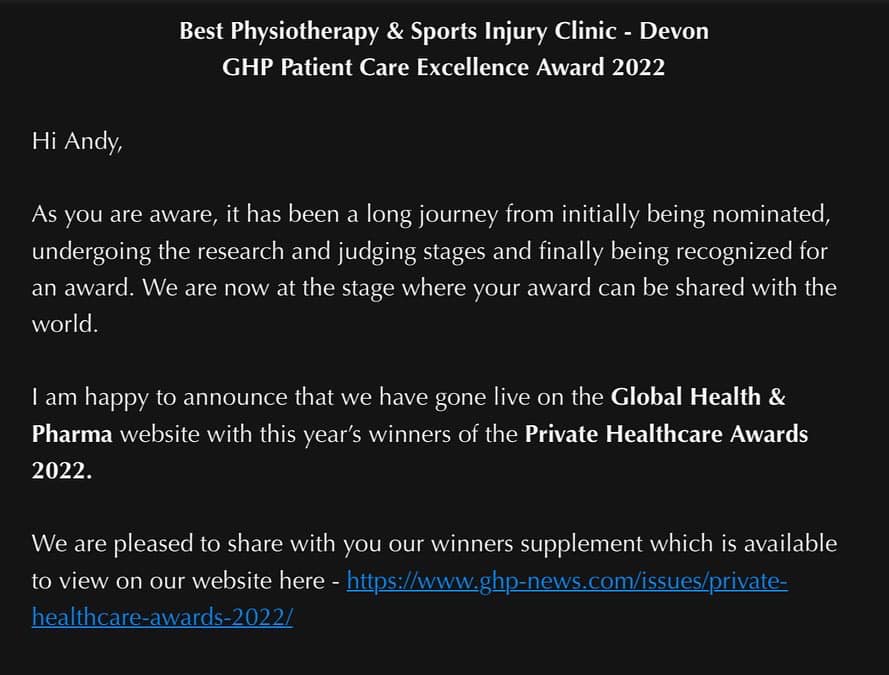 A fantastic start to the year for... - Ocean Physio & Rehab.