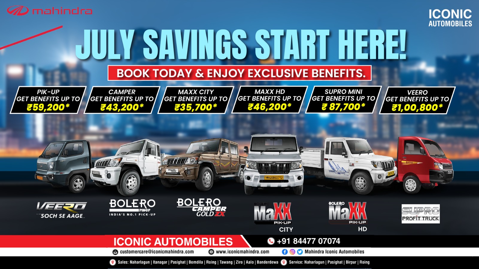 Mahindra - Drive towards your next adventure and feel the