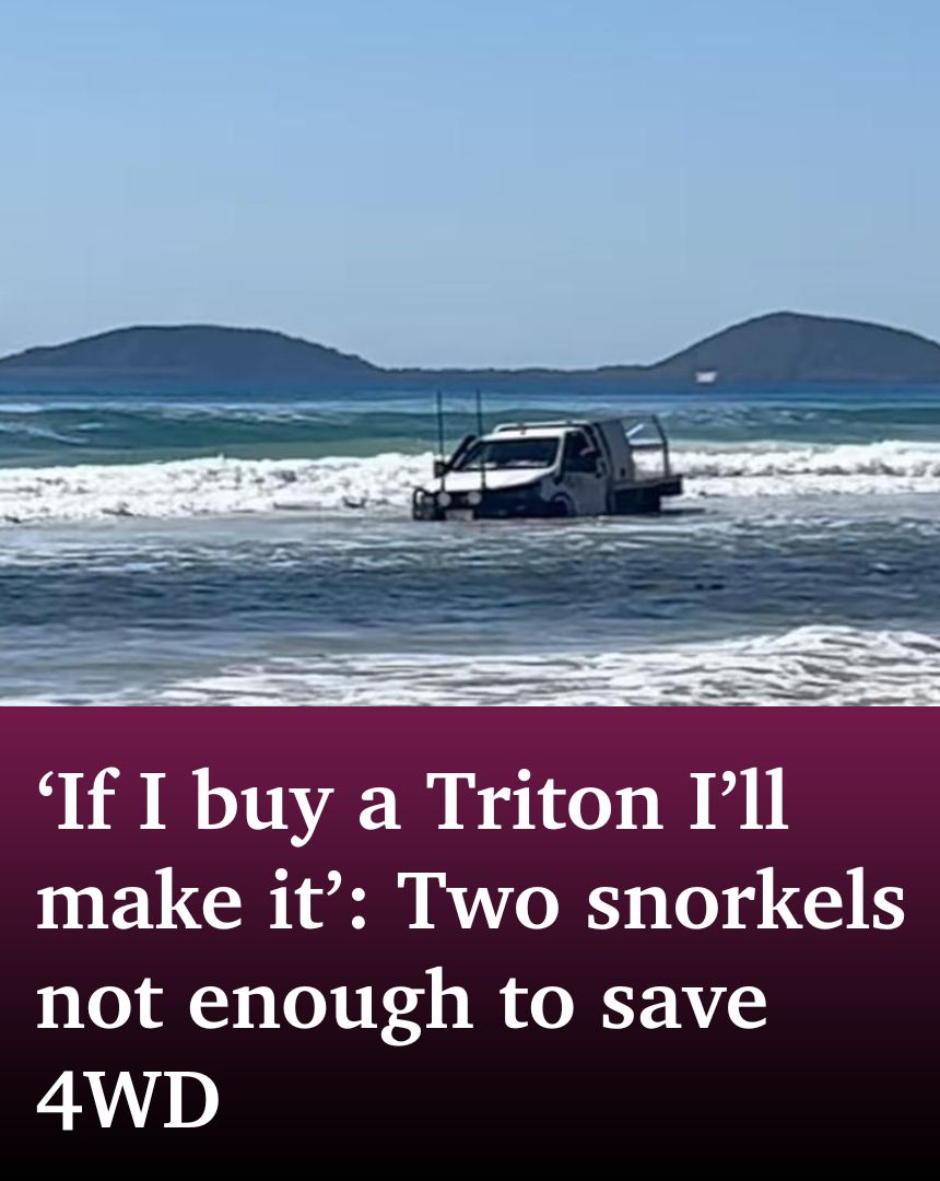 NewsMail - 🏖️Dramatic footage shows a four-wheel drive... | Facebook