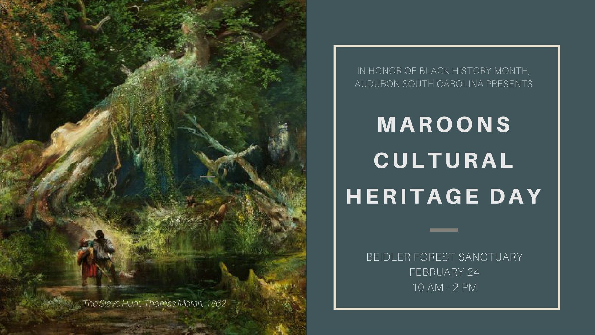 Maroons Cultural Heritage Day at Beidler Forest