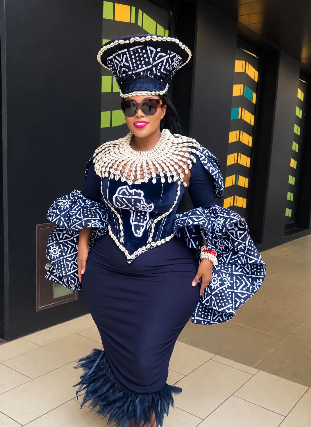 african print graduation dress 🖤🎓 My outfit for 🔥 Kids Accessories