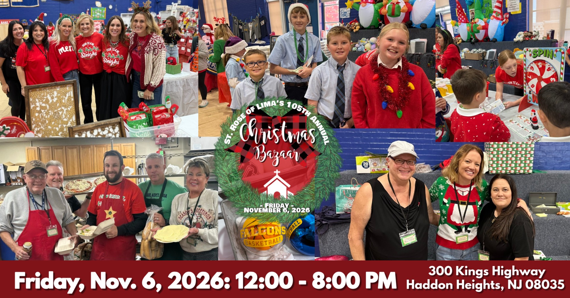 The St. Rose of Lima 105th Annual Christmas Bazaar