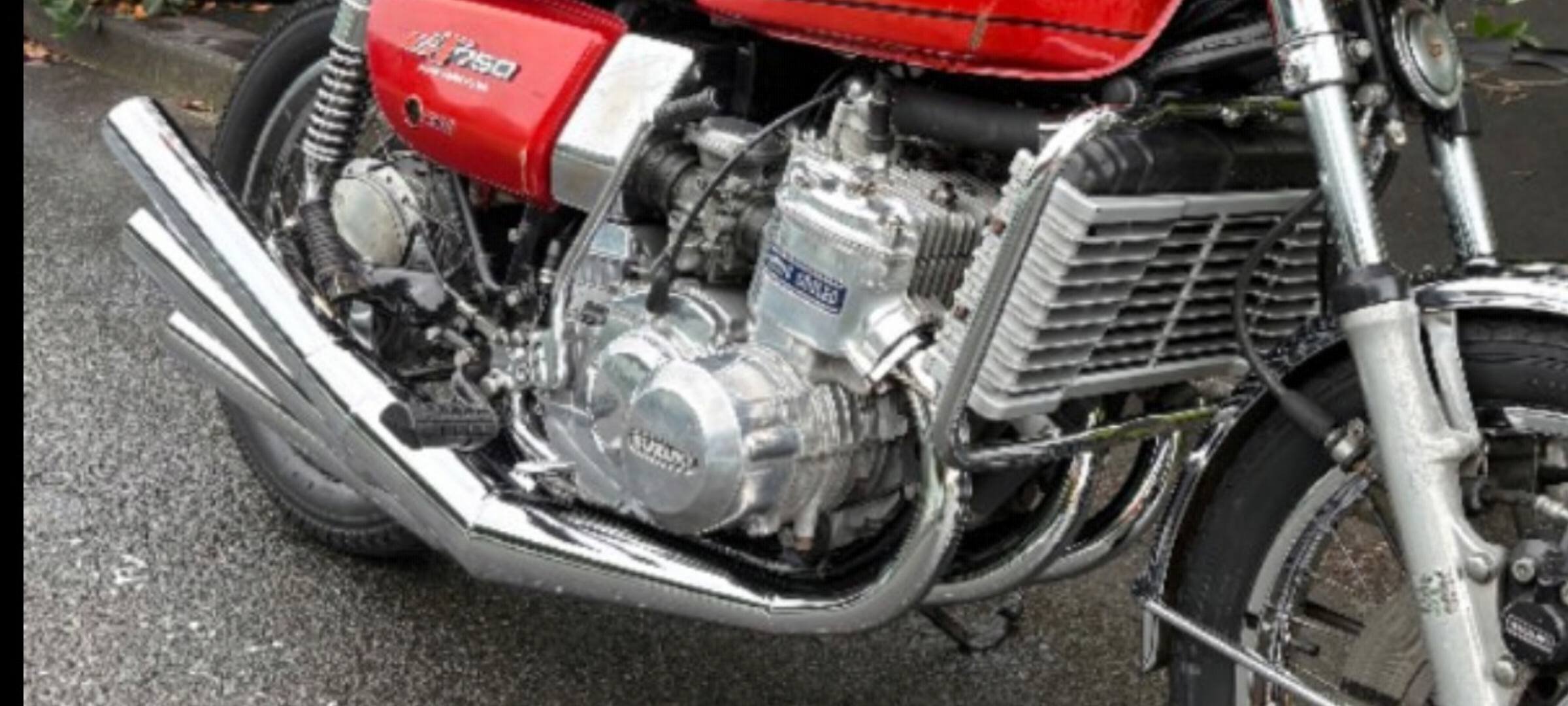 350ss 用、フルメッキ 爆竹チャンバー ￥158000 （ KH250-400 同額
