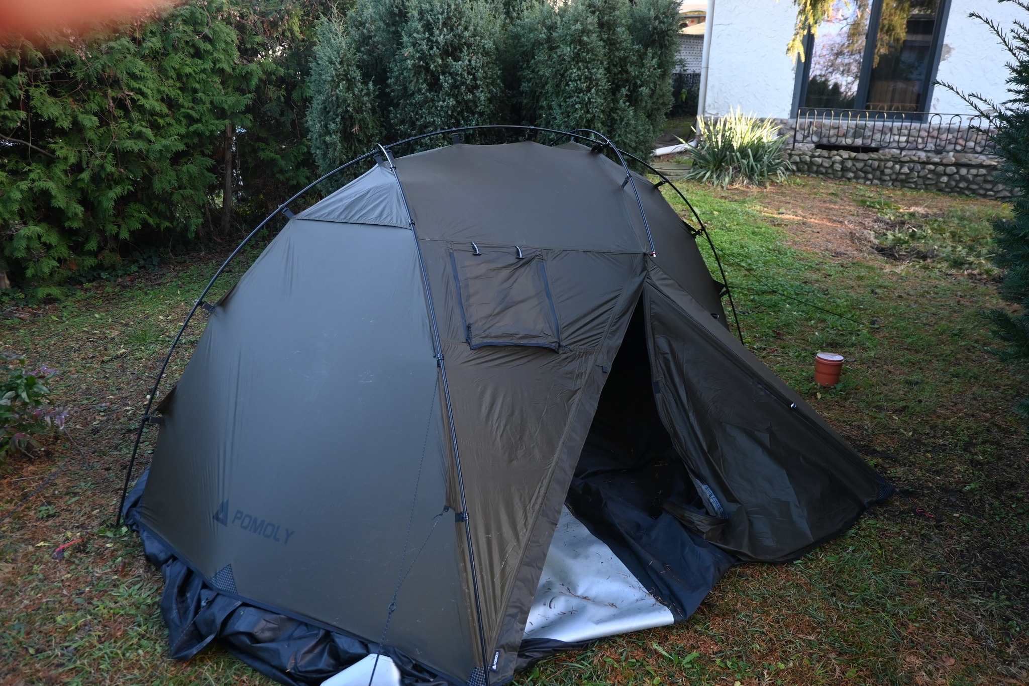 Test of the Pomoly Dune Solo small fine goes with stove gets warm 