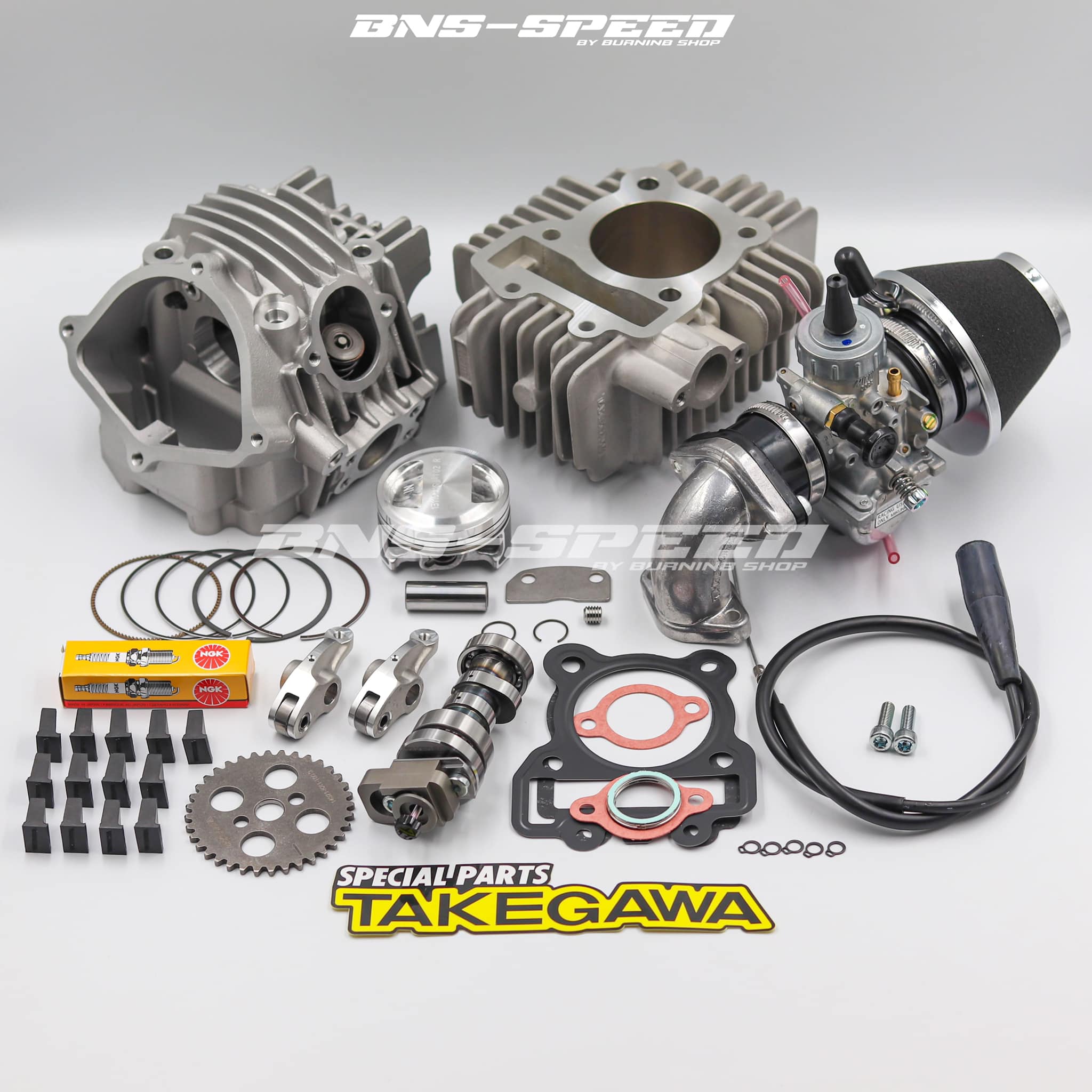 Takegawa 178cc Super Head +R KLX110/KSR110 ติดตั้งเรียบร้อย ตอนนี้