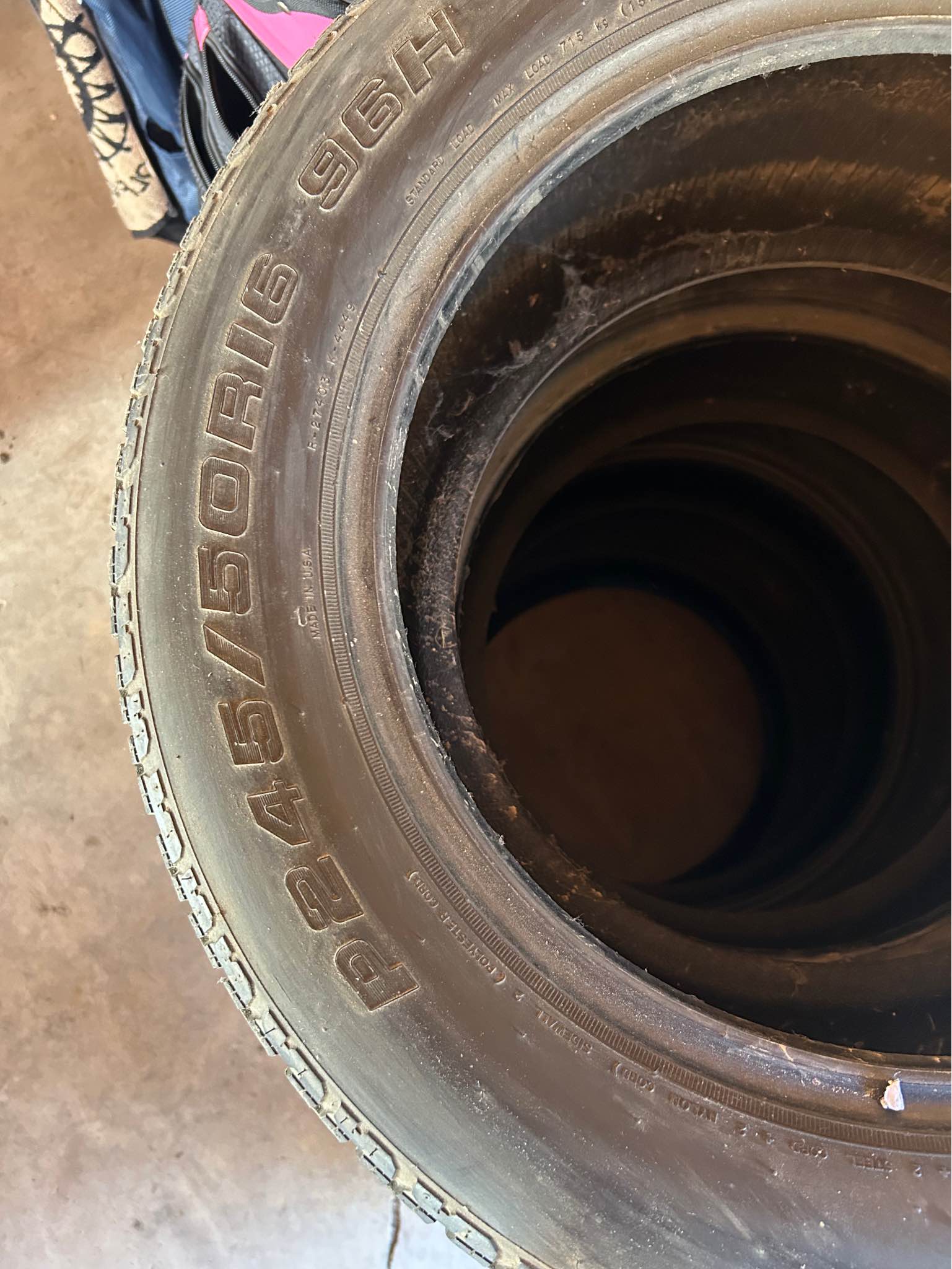 Four tires (245/40/R16) - Car Wheels, Tires & Parts - Swartz Creek ...