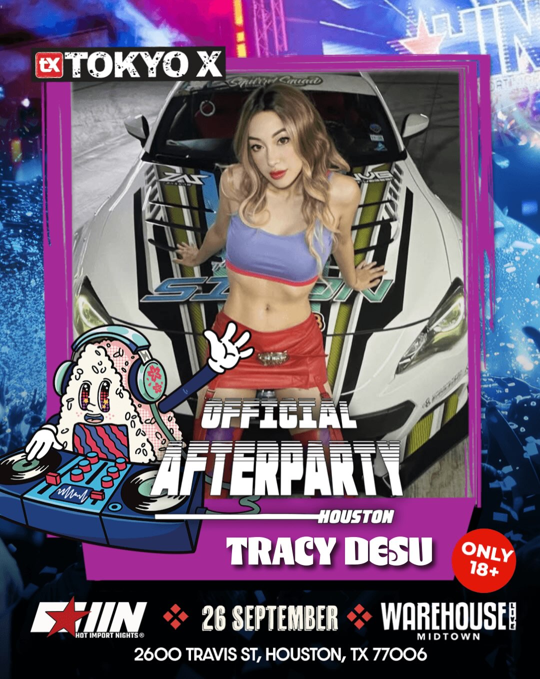 Join all of us at the Official Tokyo X HIN Afterparty this