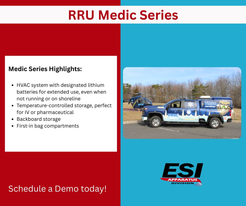 Our Medic Series is designed for... - ESI Apparatus Division | Facebook