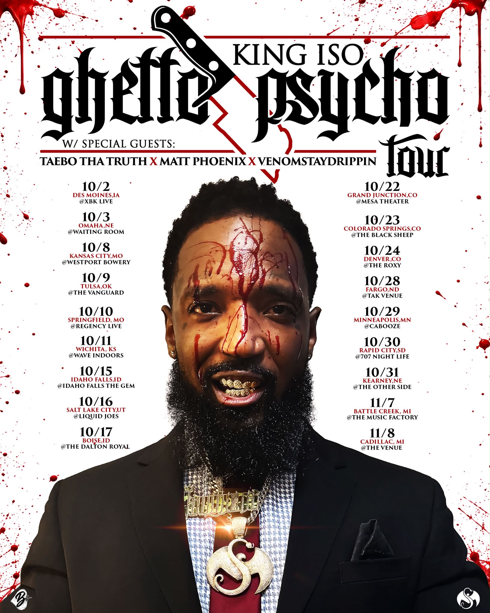 AND NOW A WORD FROM Tech N9ne REGARDING Ghetto Psycho Tour live in