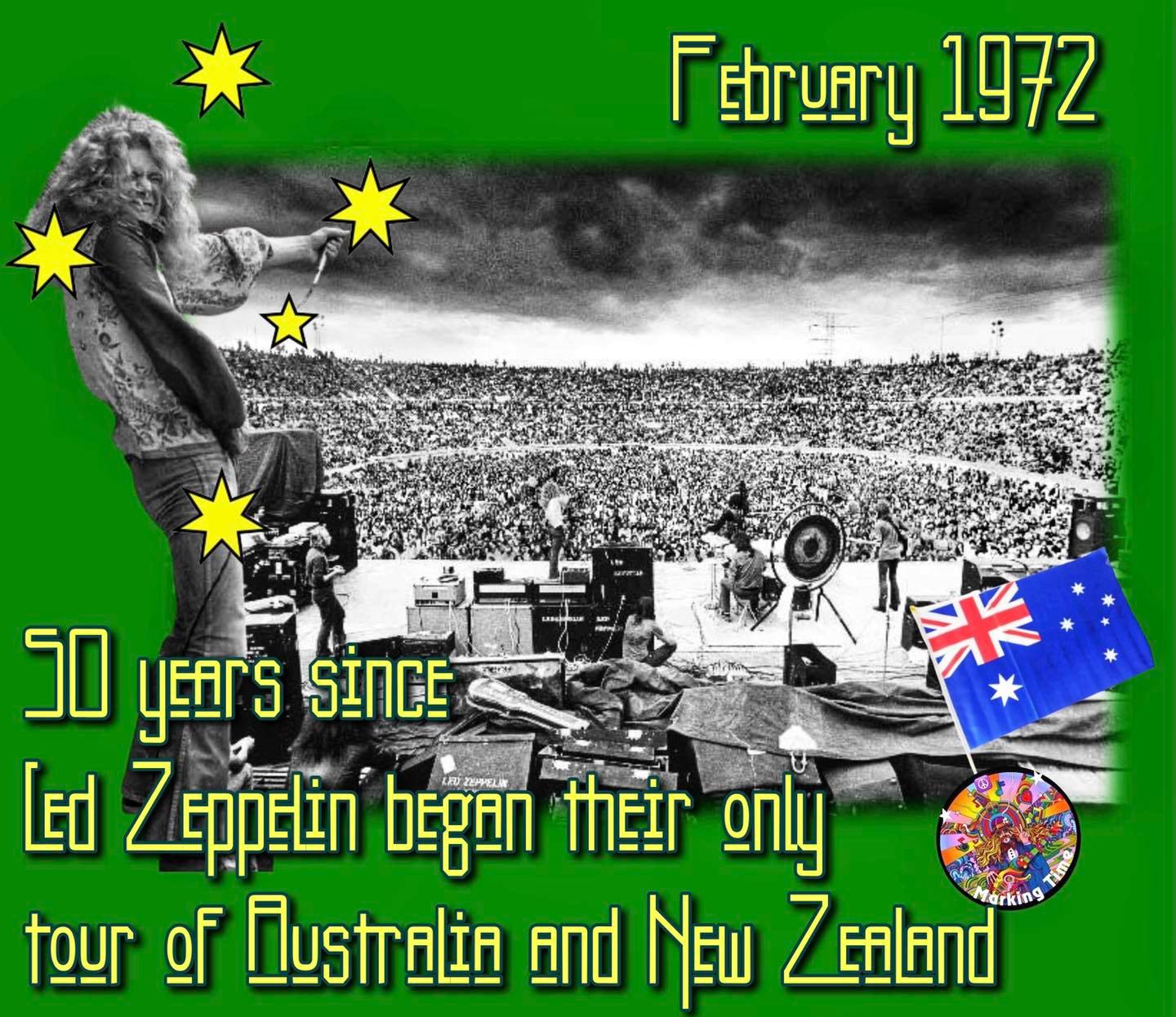 Did anyone attend Led Zeppelin's 1972 Glasgow concerts?