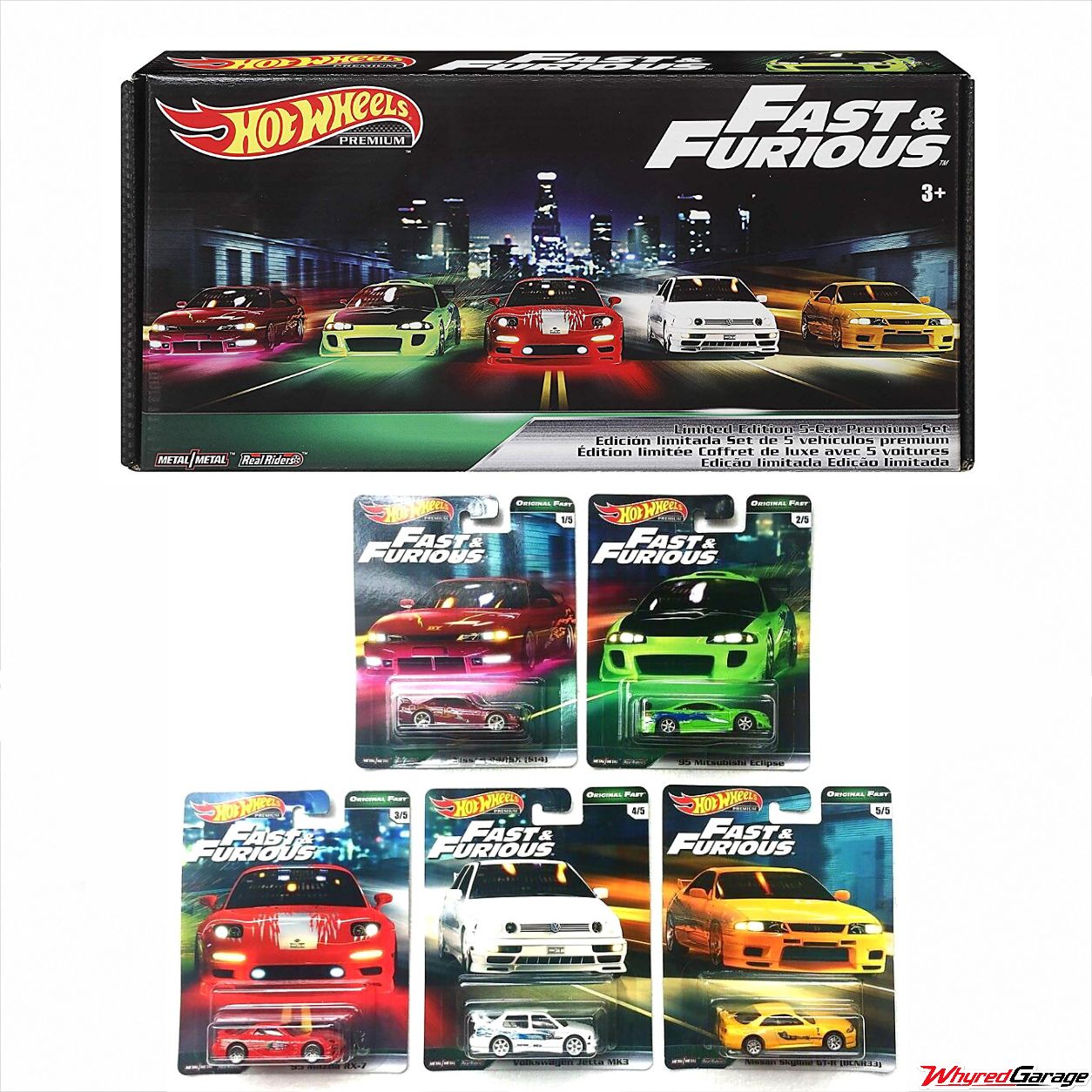 Hot Wheels Fast and Furious 2013 complete set