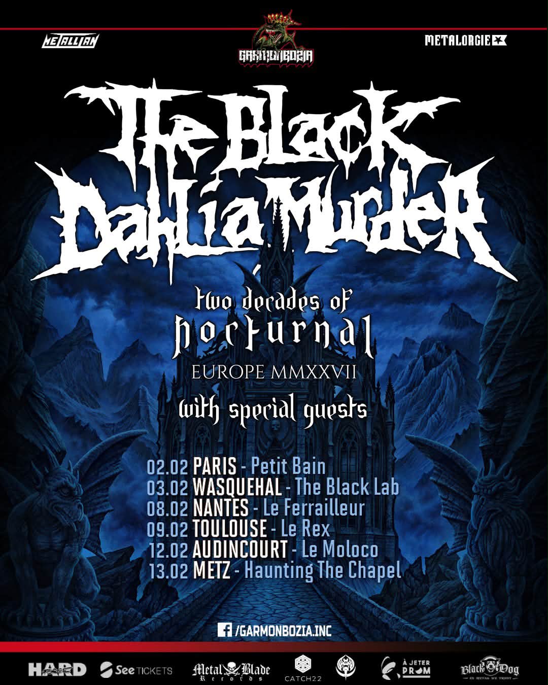 The Black - Next year we are bringing Europe a month of darkness