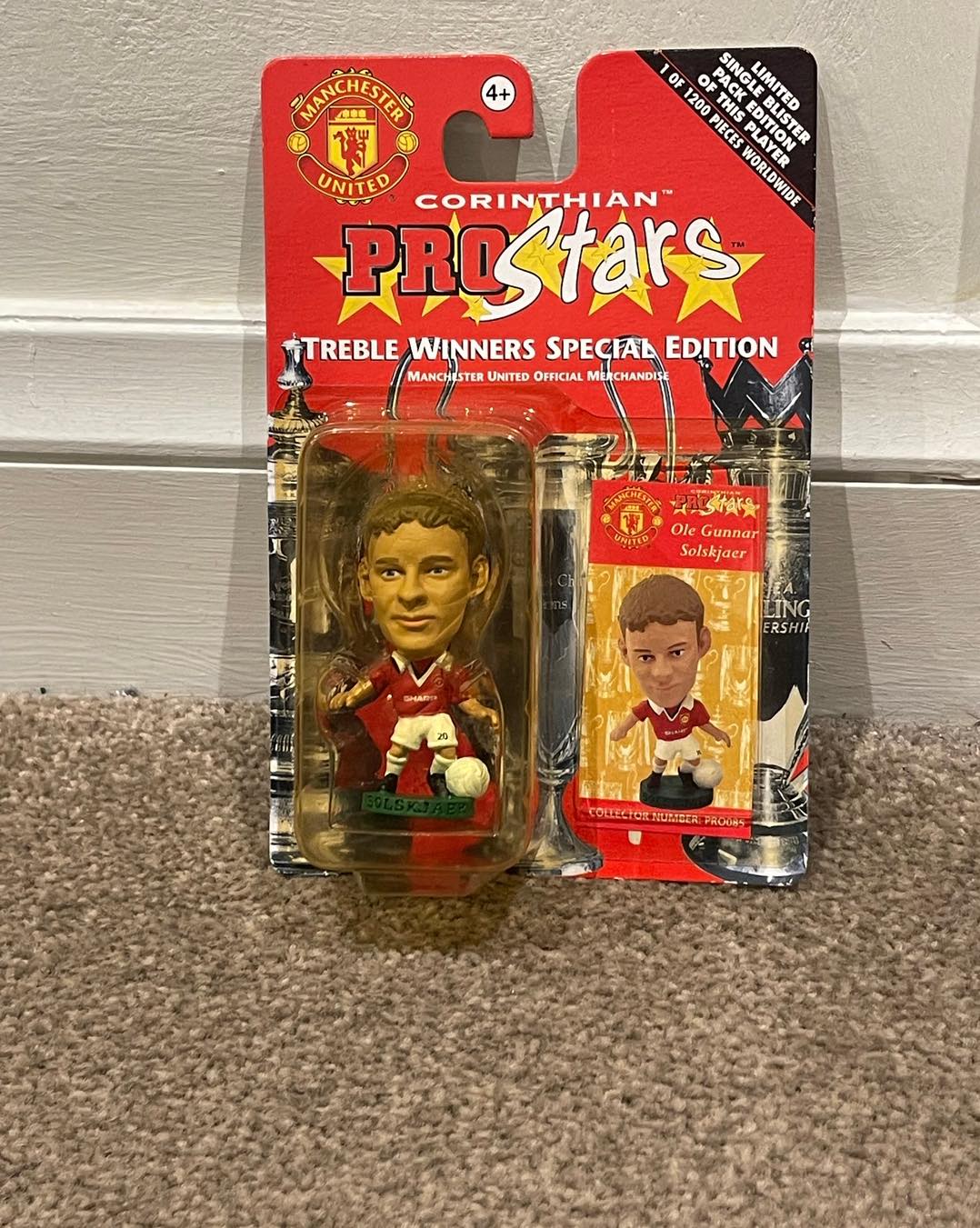 Man United treble winners Corinthian figures available