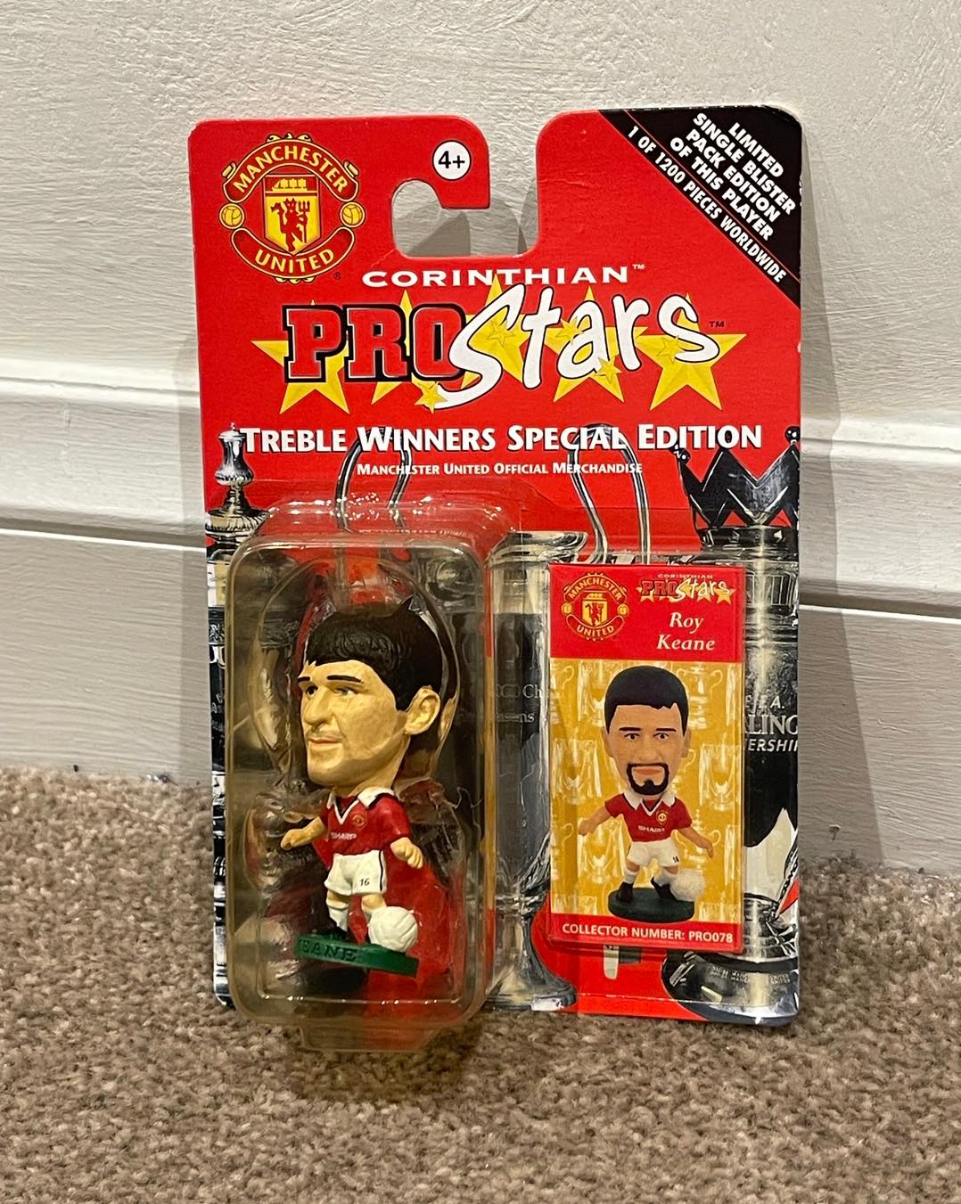 Man United treble winners Corinthian figures available