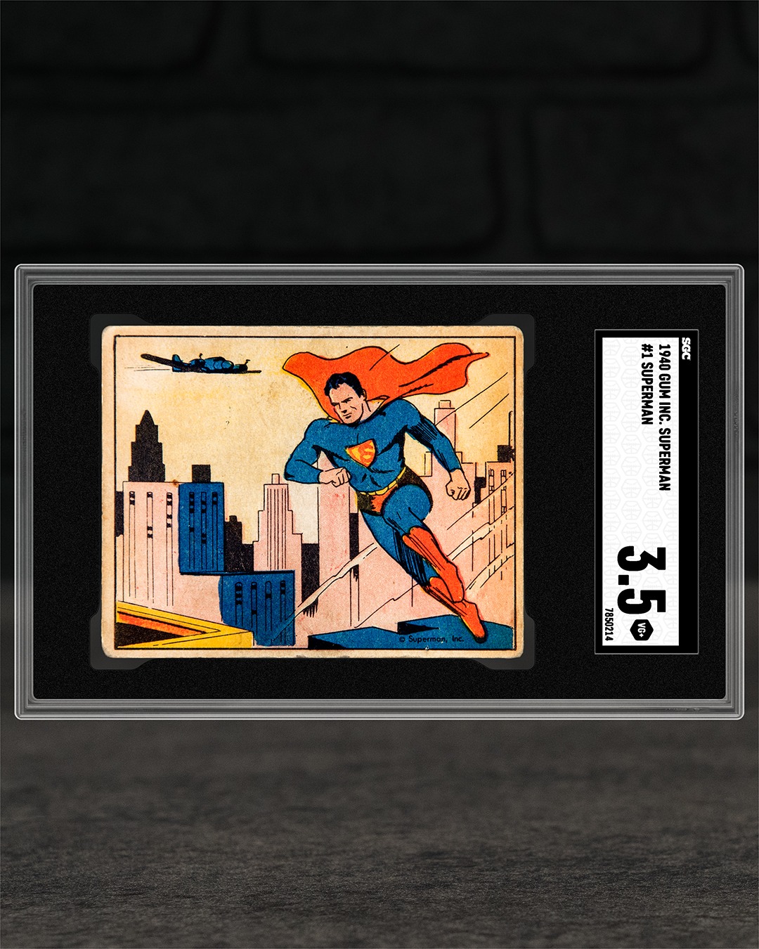 1978 Superman #1 PSA 8 card with low population and high upside