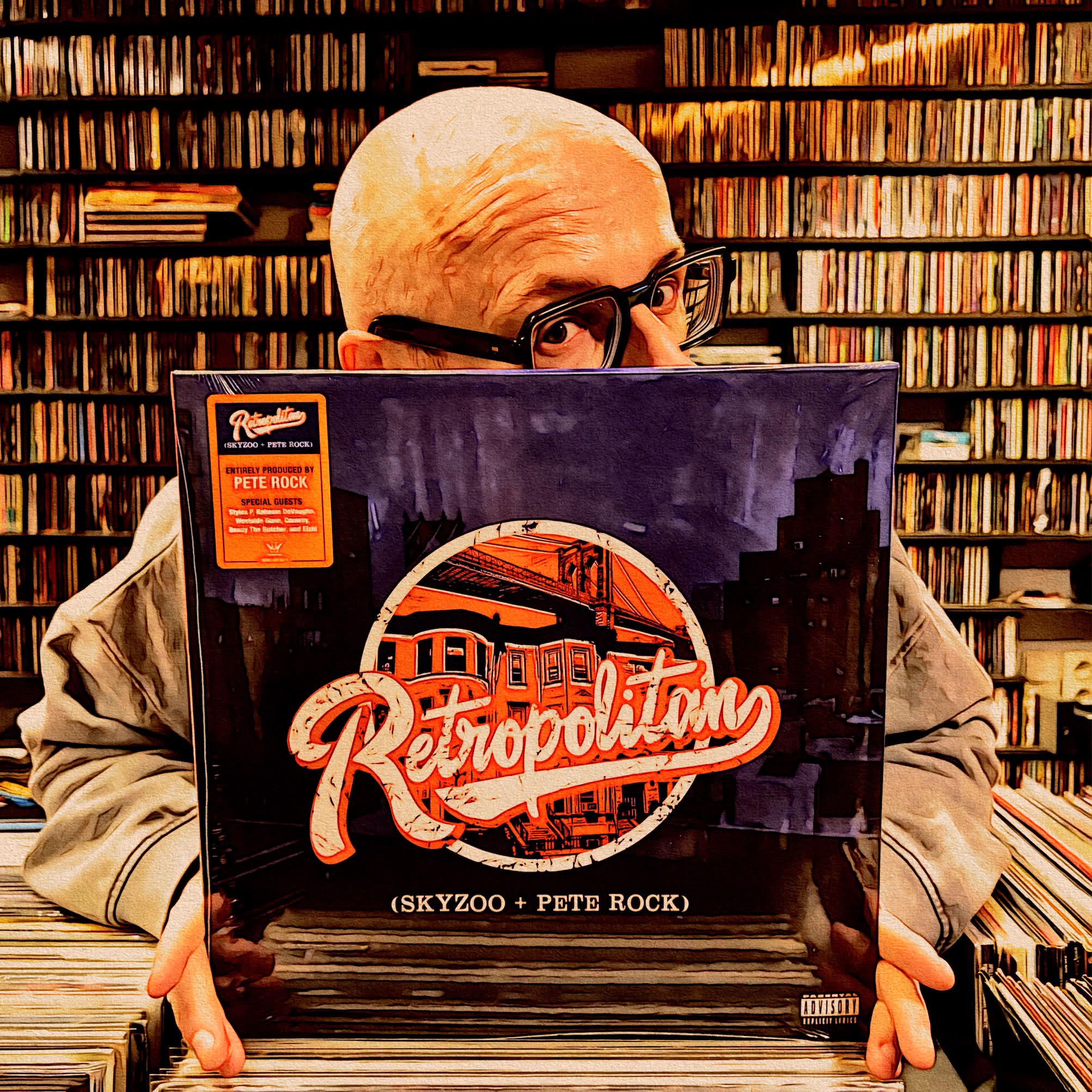 洋楽 Skyzoo Pete Rock Retropolitan LP 洋楽 Skyzoo Pete Rock Retropolitan LP Skyzoo + Pete Rock