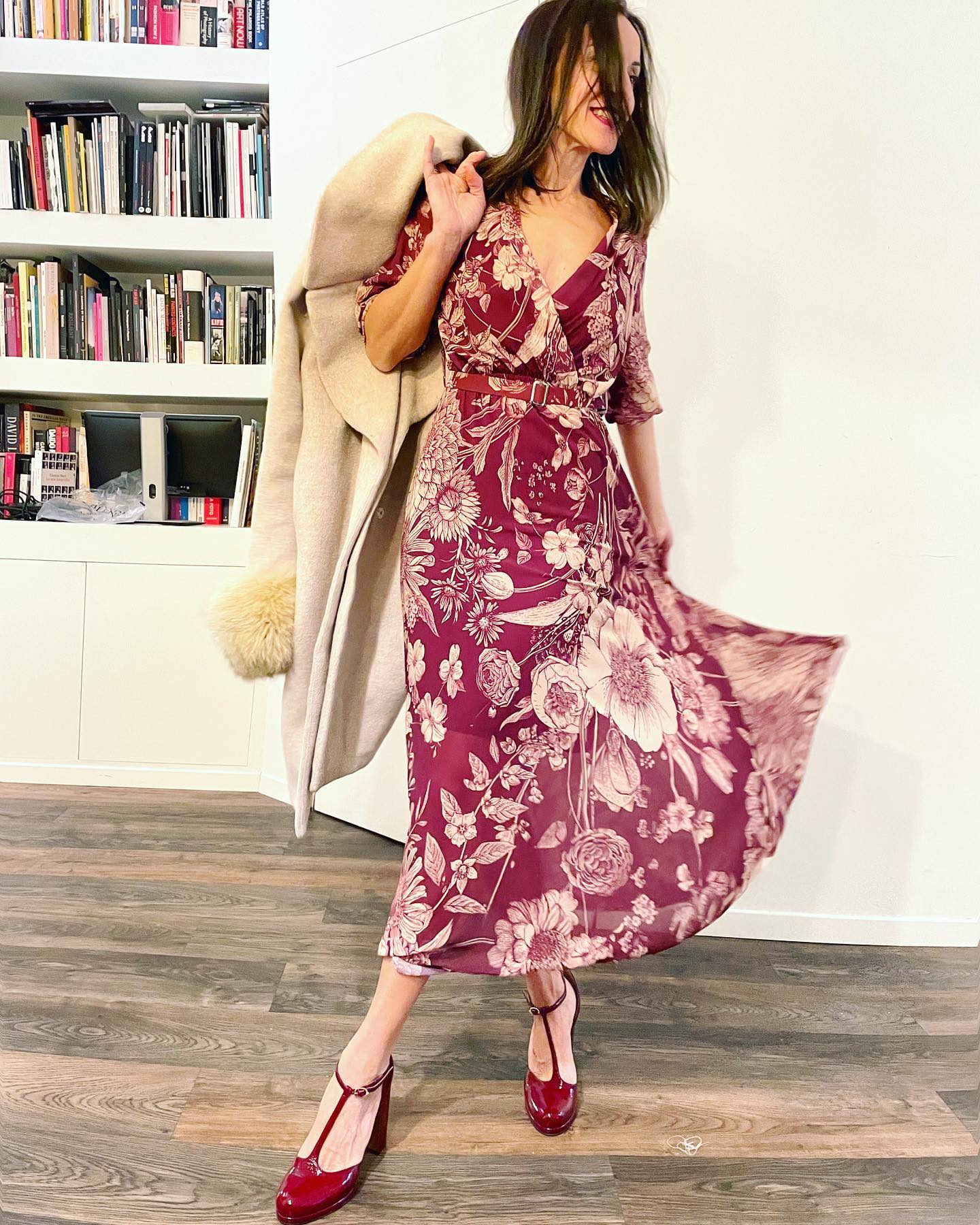 Robe Denny Rose Taille 42 - Vert Foncé Avec Applications, Neuve Avec étiquette, -50%