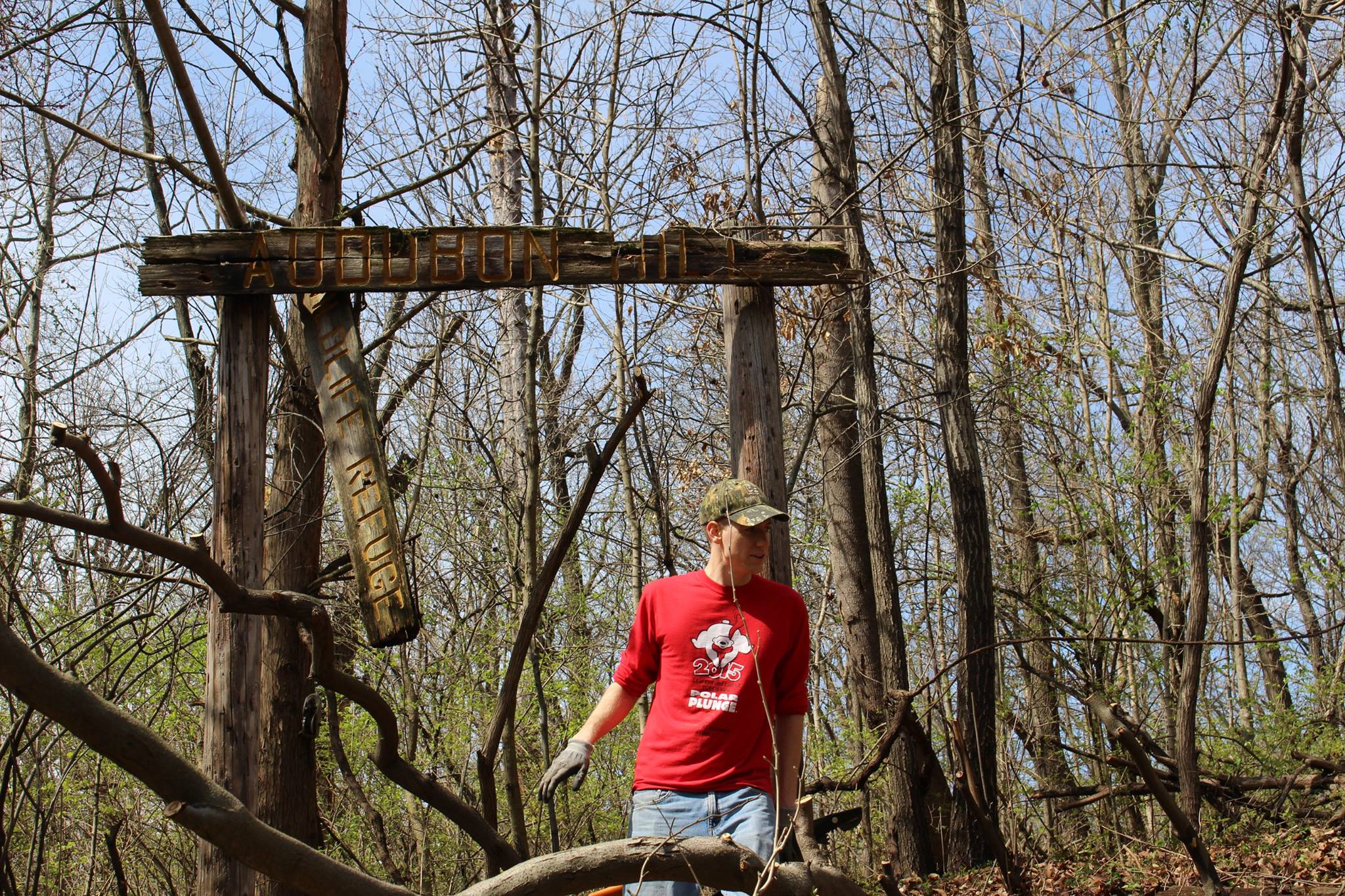 Throwback to earlier this month when volunteers at the Fairview Park ...