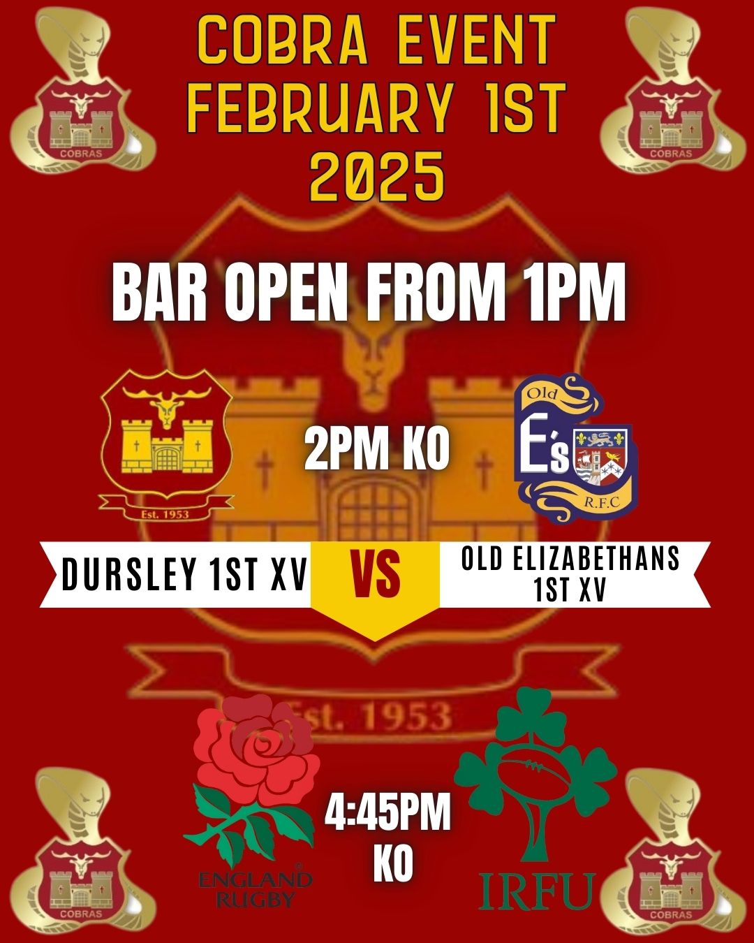 Dursley RFC COBRA Day