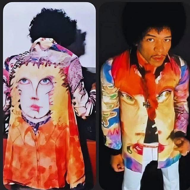 Jimi Hendrix' famous 