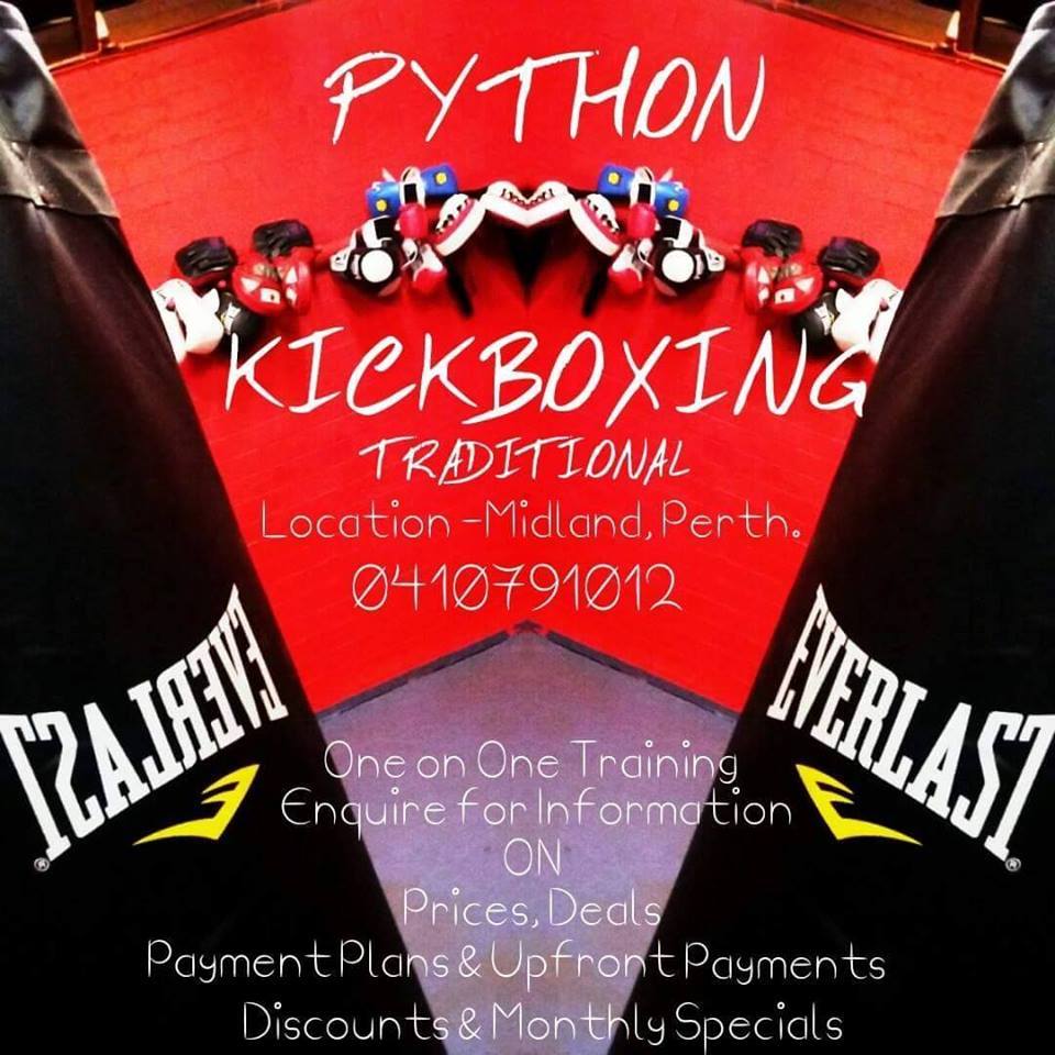 Python Kickboxing Northern Suburbs | Perth WA