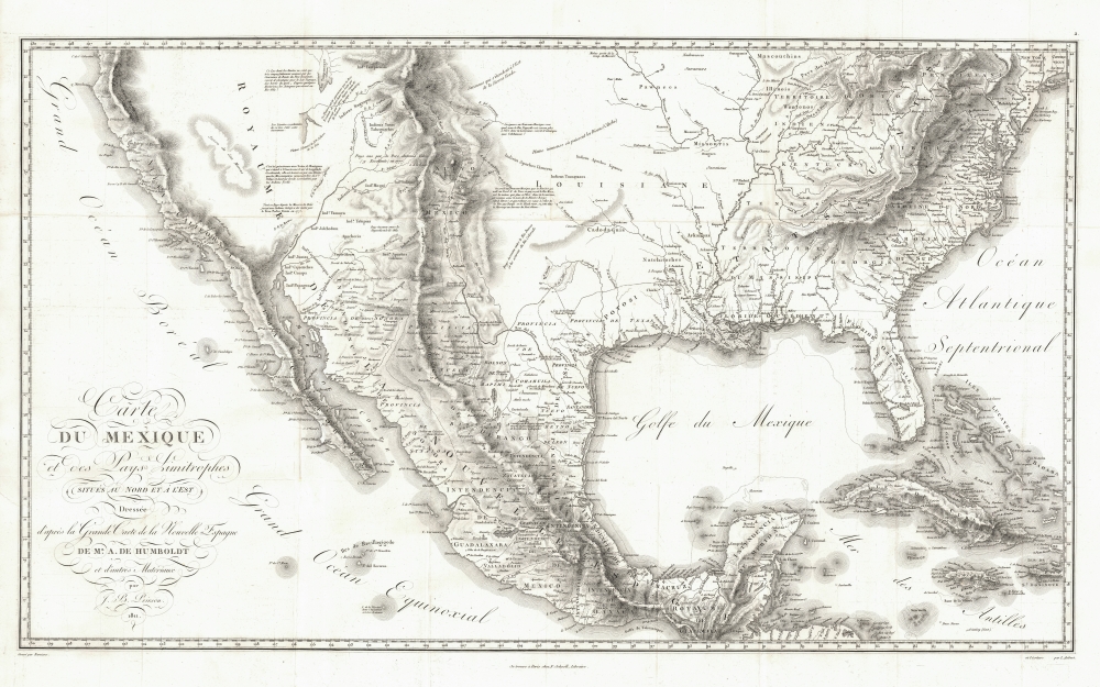 1811 Humboldt Map of... - Geographicus Rare Antique Maps | Facebook