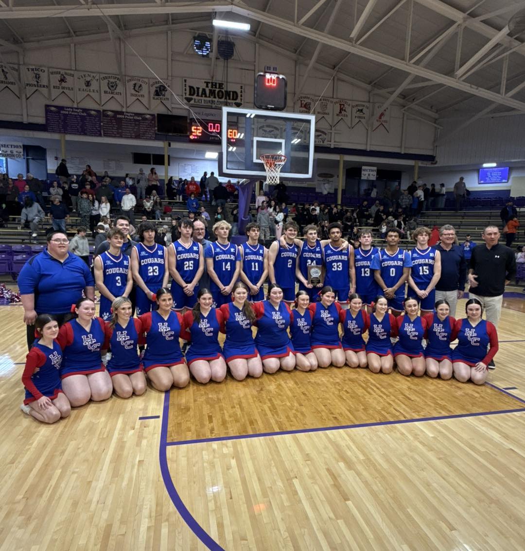 Hardin County Cougar team wins Eldorado holiday tournament