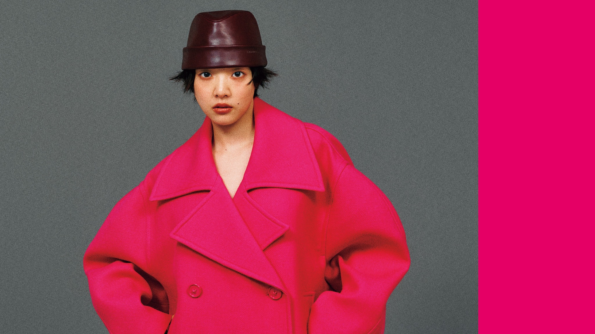 松村北斗 ロエベをまとい、会いにいく～Wrapped in LOEWE～ 冬の空気の