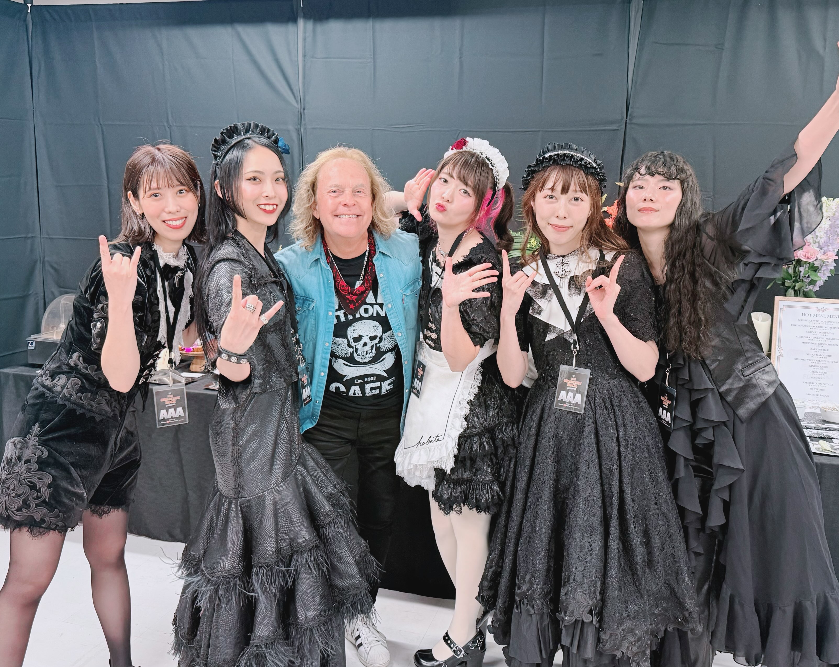 Thank you! LOUDNESS さん KATANA MUSIC KK Night Ranger-san